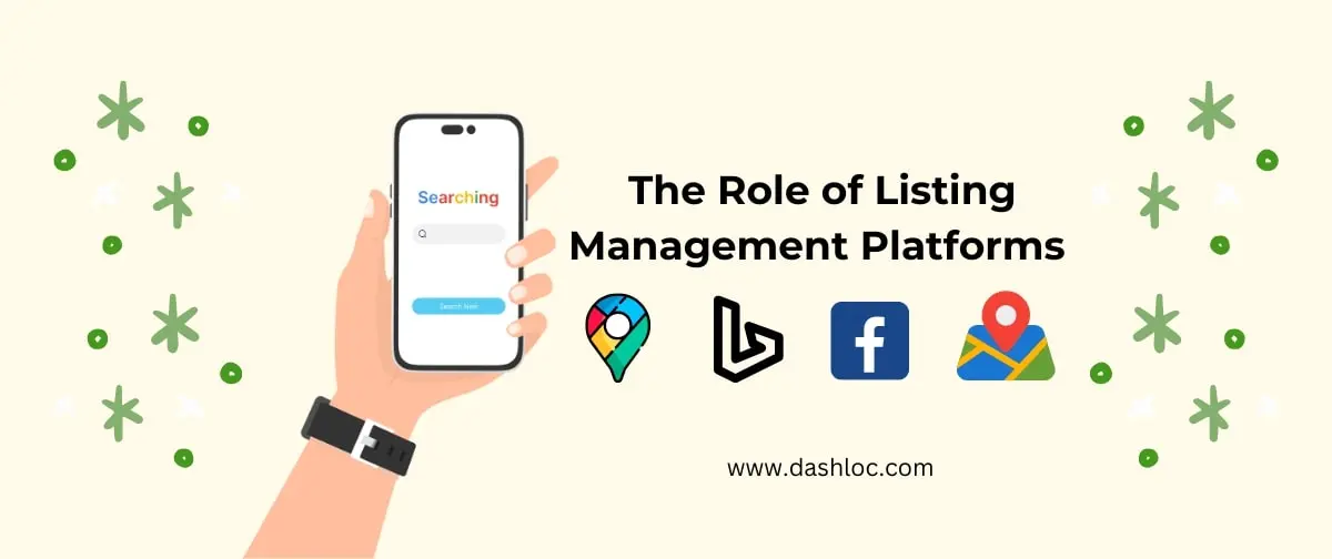 Role of Listing Management Platforms with Google, Bing, Apple Maps and Facebook for Retail Outlets